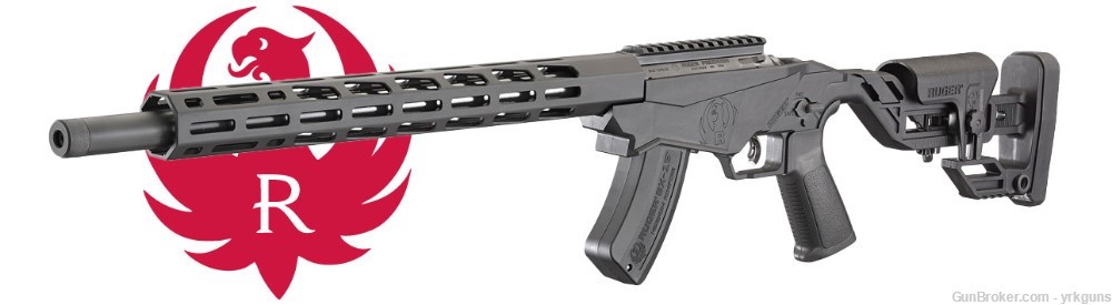 Ruger Precision Rimfire 22WMR 18" 15rd Bolt Action Rifle NEW 8404-img-4