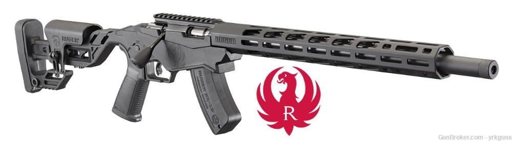 Ruger Precision Rimfire 22WMR 18" 15rd Bolt Action Rifle NEW 8404-img-1