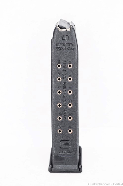 Glock 22 Restricted Magazines .40 S&W  Gen 2   15-Round-img-0