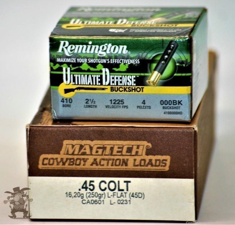 45 LC Long Colt/410 Rem ULTIMATE DEFENSE Buck 2.5" + Mag Tech 45LC COMBO-img-7