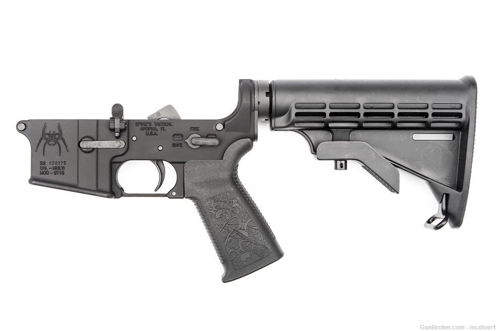 Spikes AR-15 Complete lower receiver (Spider) Layaway available -img-0