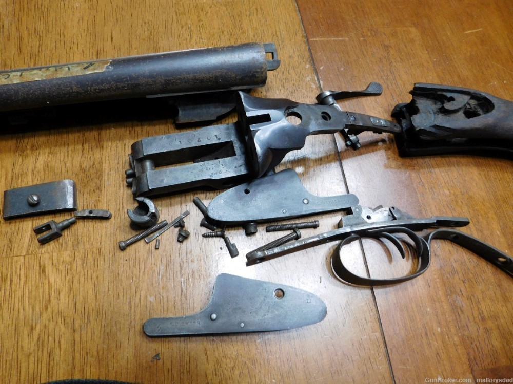 L. C. SMITH HUNTER ARMS Field 12 Ga SxS  PARTS LOT GUNSMITH SPECIAL -img-2