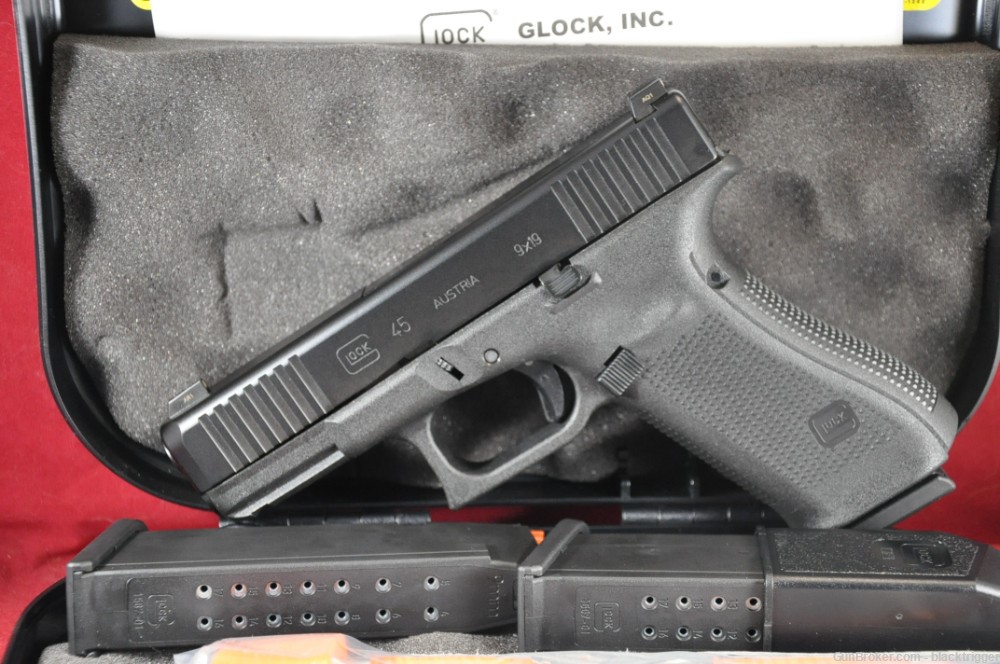 Glock PA455S703 G45 Gen5 9mm 4.02" 17+1 Black Glock Night Sights (GNS)     -img-7