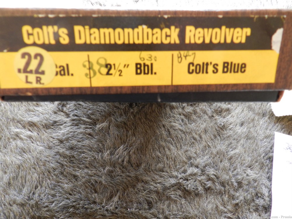 Colt Diamondback 22 Caliber 2 1/2" Blue NIB-img-13