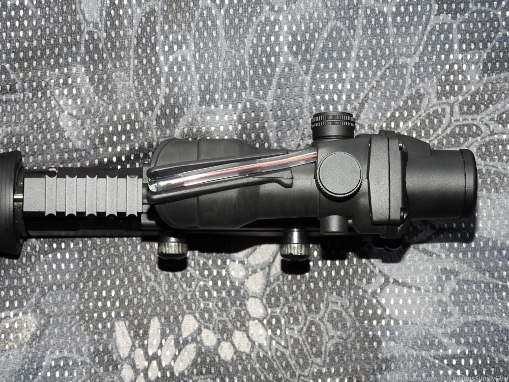 AR-15/ M16 20" Complete Billet Upper Receiver w 4x32mm Fiber Optic Scope-img-2