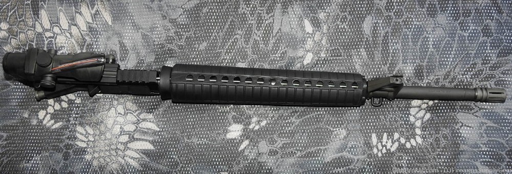AR-15/ M16 20" Complete Billet Upper Receiver w 4x32mm Fiber Optic Scope-img-7