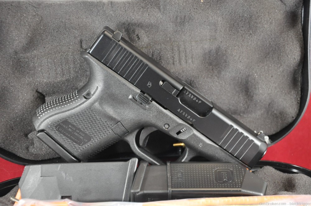 Glock G265FSUS G26 Gen5 9mm 3.43" 10+1 Black Steel Front Serrations Slide  -img-7