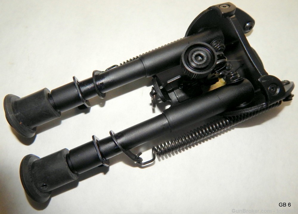 CVLIFE 6" to 9" Adjustable Spring Return Tactical Rifle Bipod-img-0