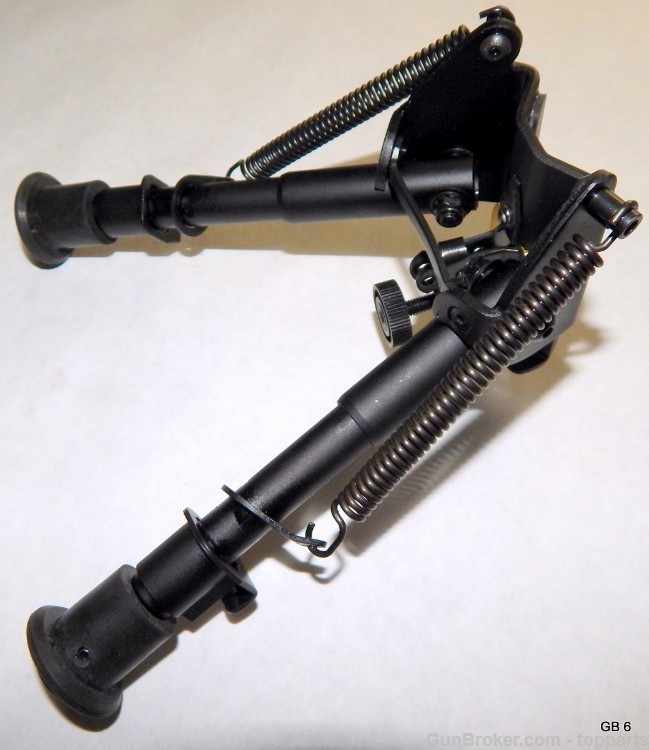 CVLIFE 6" to 9" Adjustable Spring Return Tactical Rifle Bipod-img-1
