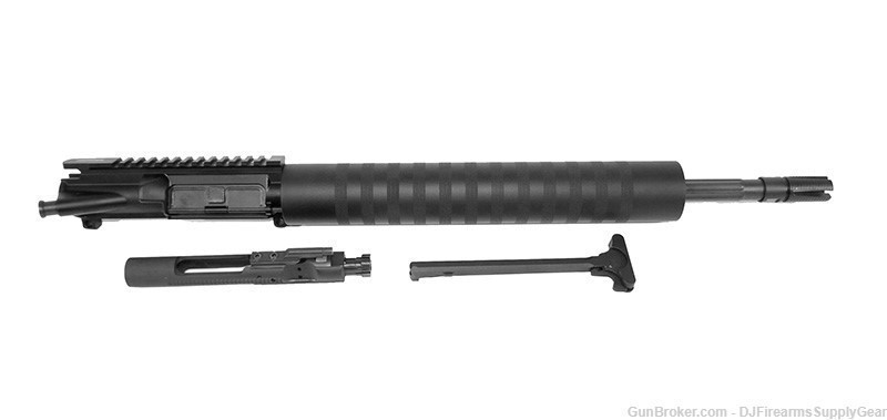 AR-15 5.56mm Fluted 16" Complete Upper Receiver w/ 12.5" Knurled Handguard -img-0