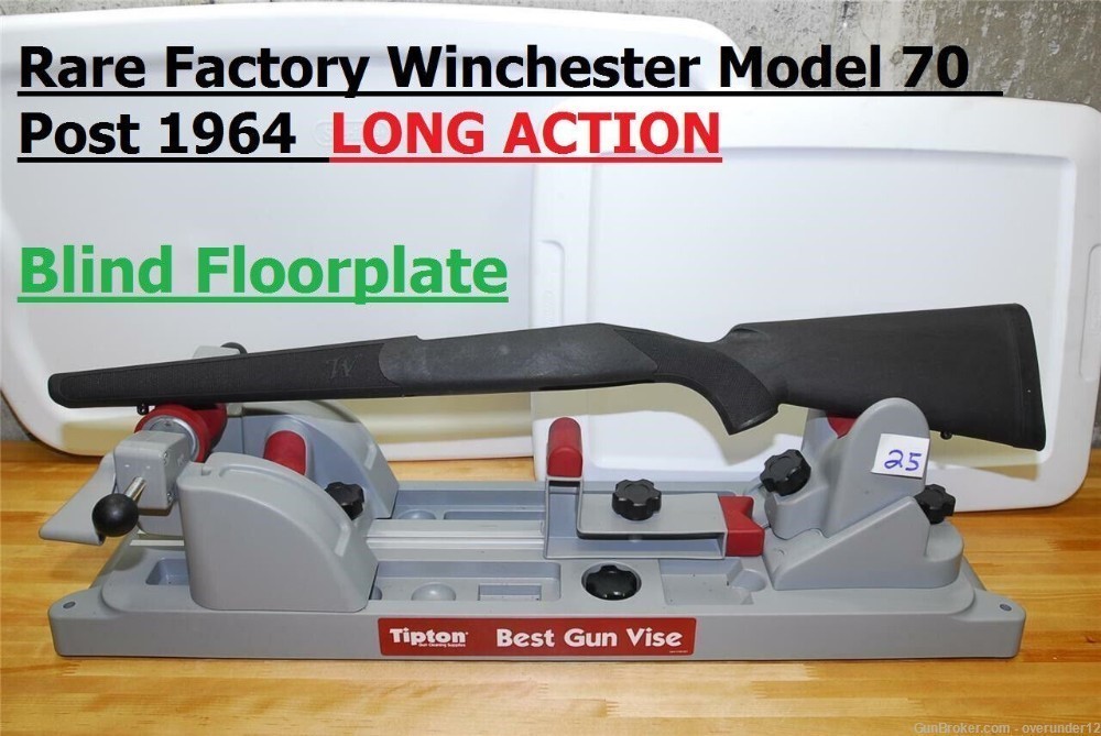 Winchester Post 1964 Model 70 LONG Action rifle stock RARE FACTORY -img-0