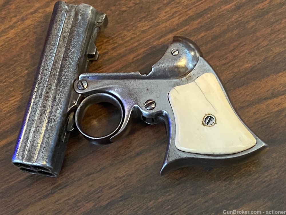 Remington 32 Rimfire Ring Trigger 4 Shot Pepperbox 32 Rim Fire-img-6