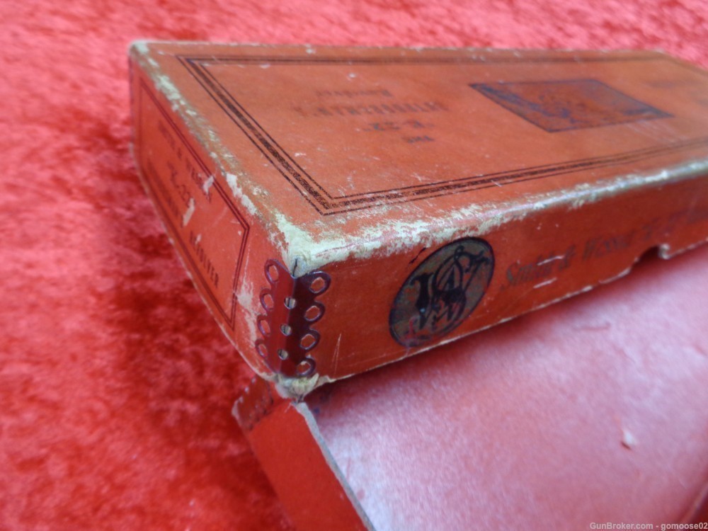 RARE S&W Red Picture Box K22 Smith Wesson K 22 PRE WAR Outdoorsman WE TRADE-img-7