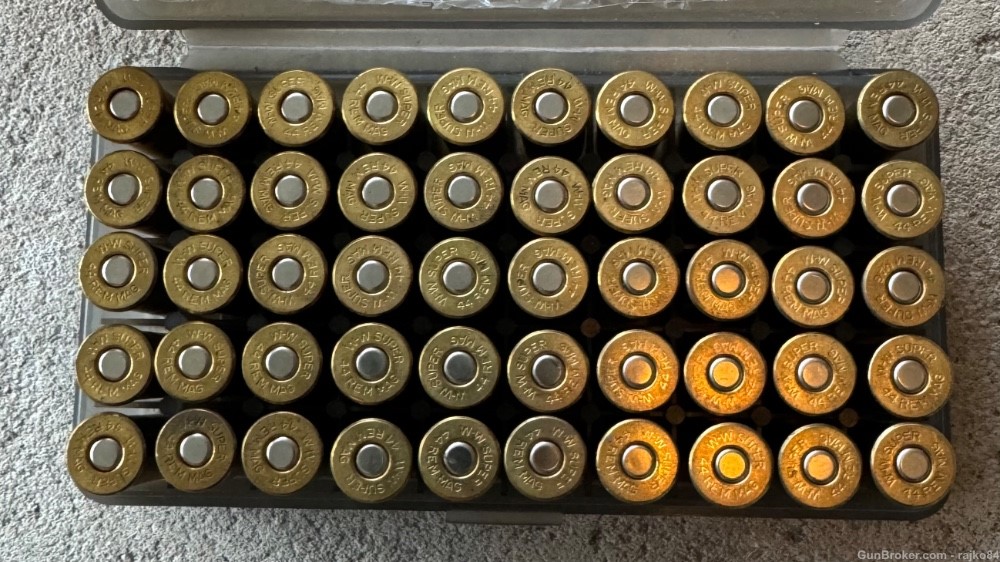 Great 11mm German service revolver ammo 50 rounds 250 grain-img-1