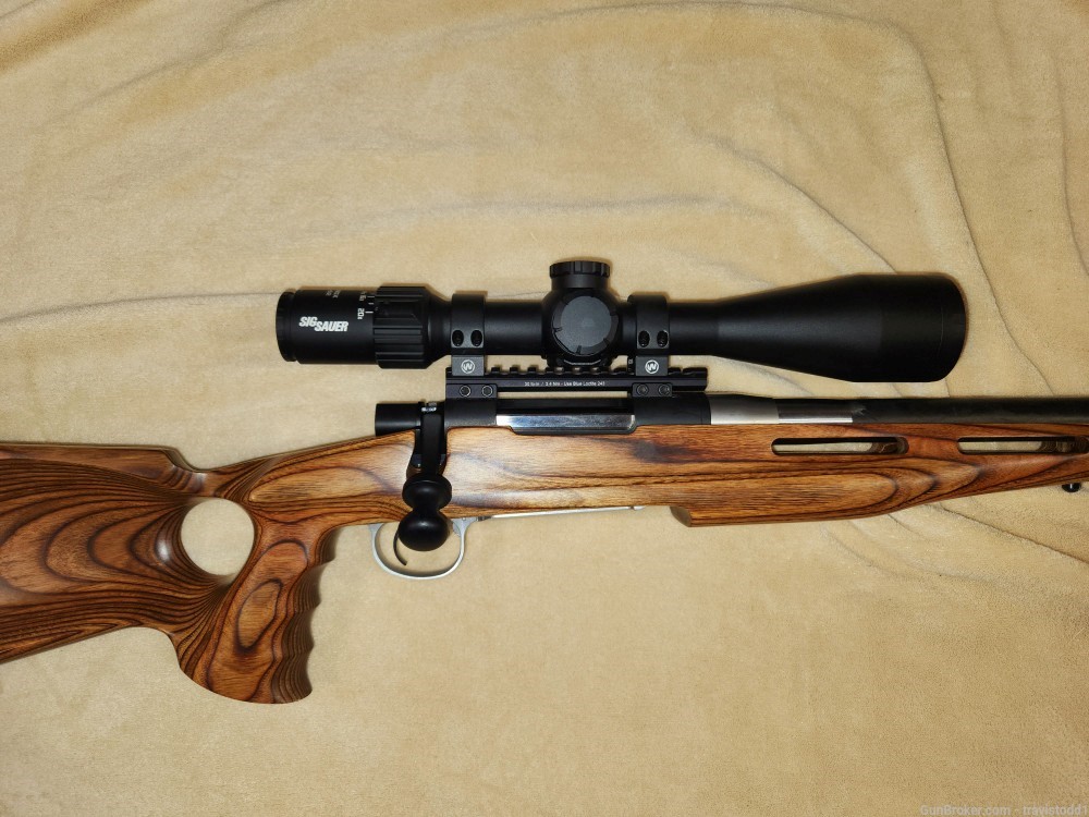 Full Custom Mausingfield 6mm Ackley Improved with Sig Sauer Scope-img-1