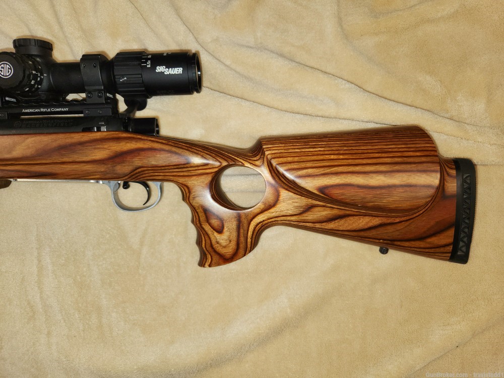 Full Custom Mausingfield 6mm Ackley Improved with Sig Sauer Scope-img-6