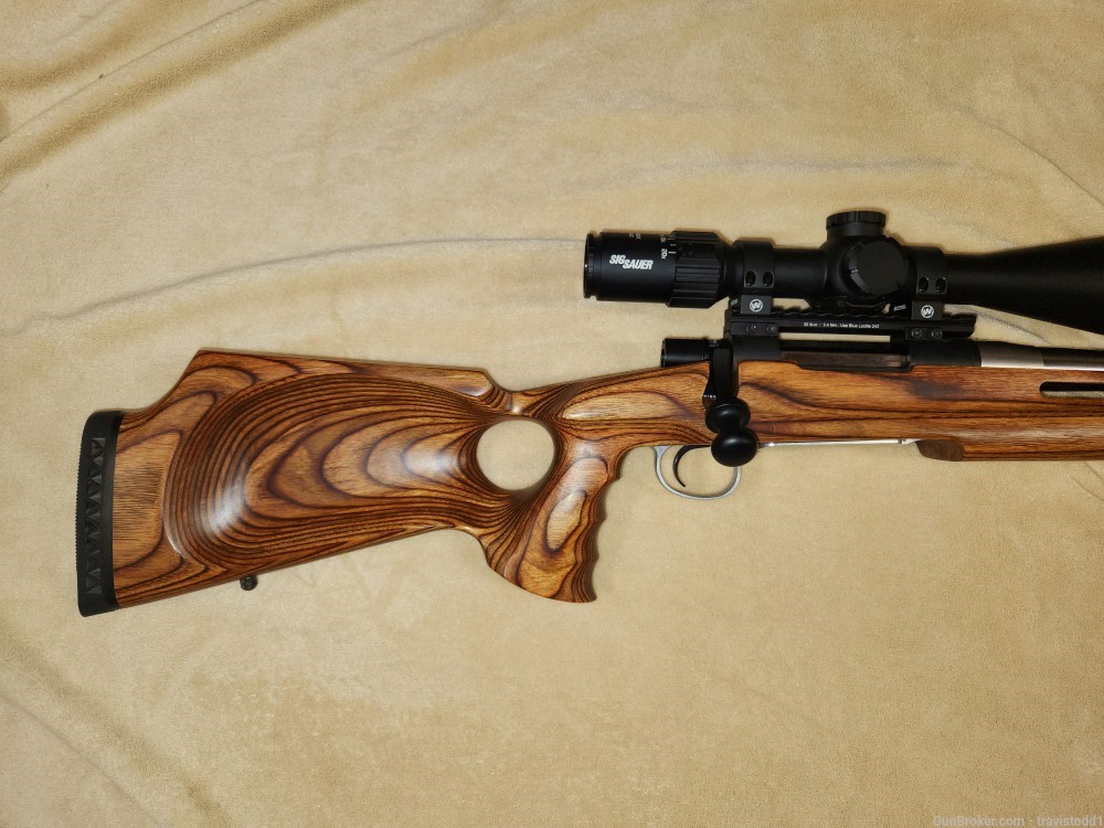 Full Custom Mausingfield 6mm Ackley Improved with Sig Sauer Scope-img-3