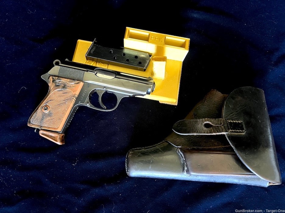 Walther PPK  WWII,Cal 7.65mm ,German Military/Luftwaffe,Holster COLLECTORS -img-1