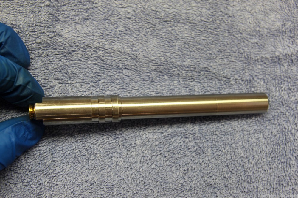 1911 match grade 6" stainless barrel, 9mm gunsmith fit, Wilson Nowlin ramp-img-9