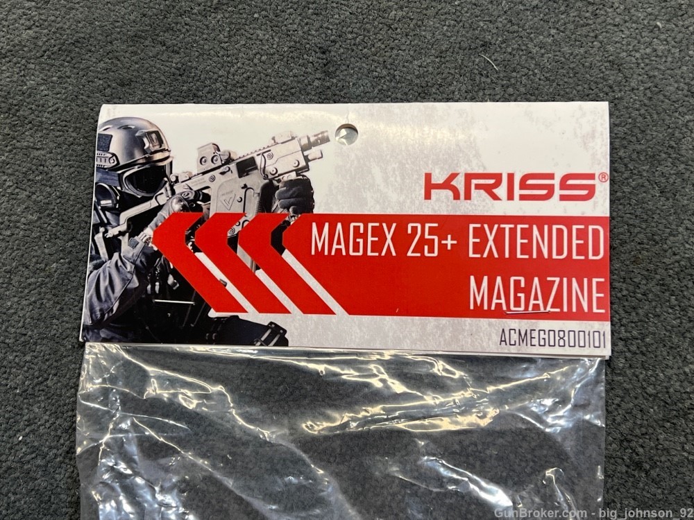 Kriss Glock 21 41 SF 30rd Magazine 13rd w/ 17rd Extension 45 ACP Black-img-5