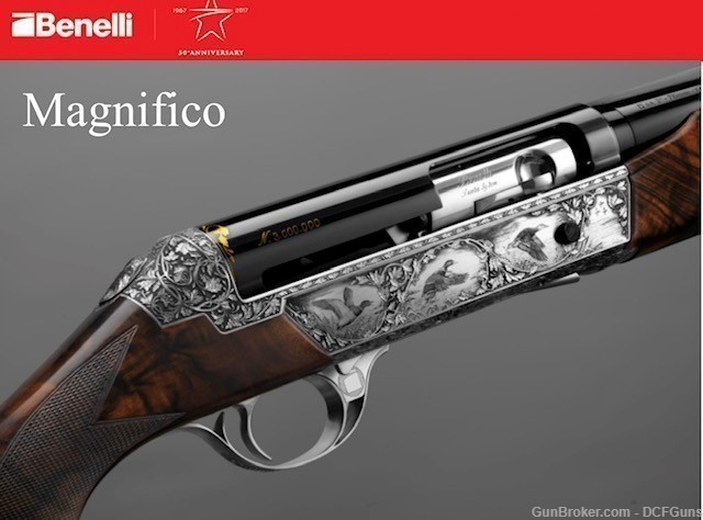 Benelli Magnifico 12GA shotgun ONLY ONE IN THE US!  Only 10 made!-img-0