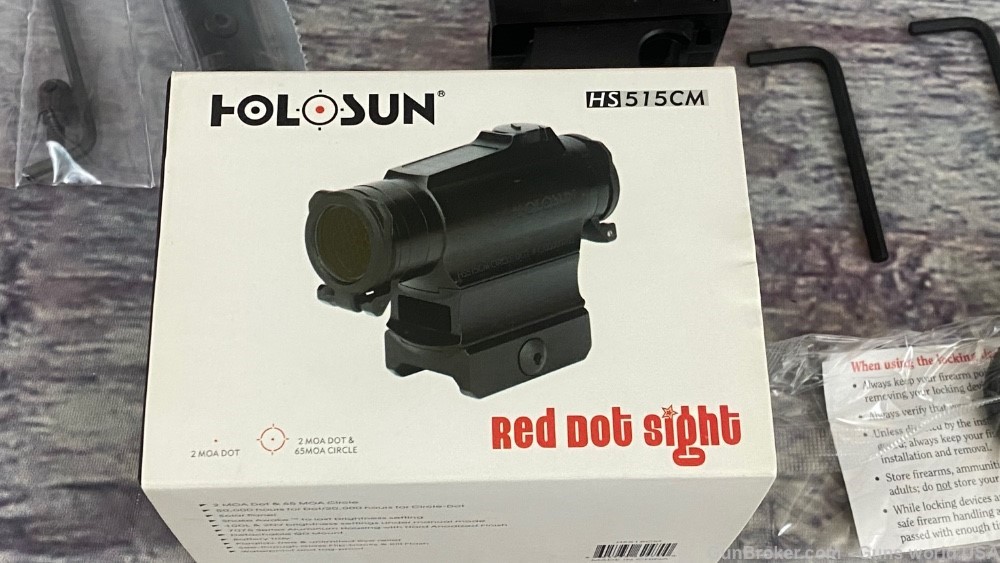Ruger pistol caliber carbine PC 9mm with a Holosun red dot -img-9