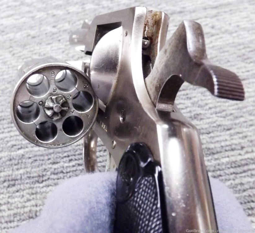 H&R .32 S&W Long Revolver 733 Nickel 2 1/2” 6 Shot 1972 C&R CA OK VG -img-3