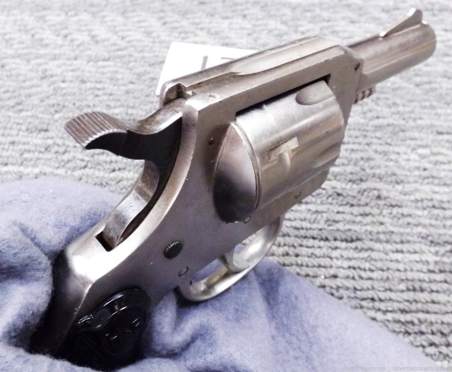 H&R .32 S&W Long Revolver 733 Nickel 2 1/2” 6 Shot 1972 C&R CA OK VG -img-2