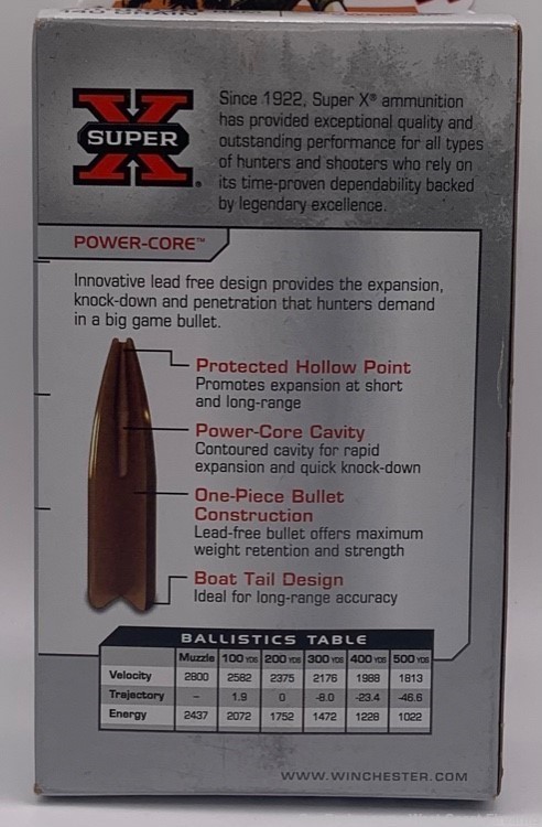 Winchester 7mm-08 Rem. 140gr 20rd Box - New-img-2