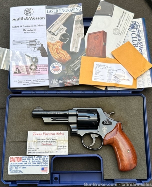 S&W 21-4 .Thunder Ranch 44 SPL, 4", with Original Box and Display Case-img-45