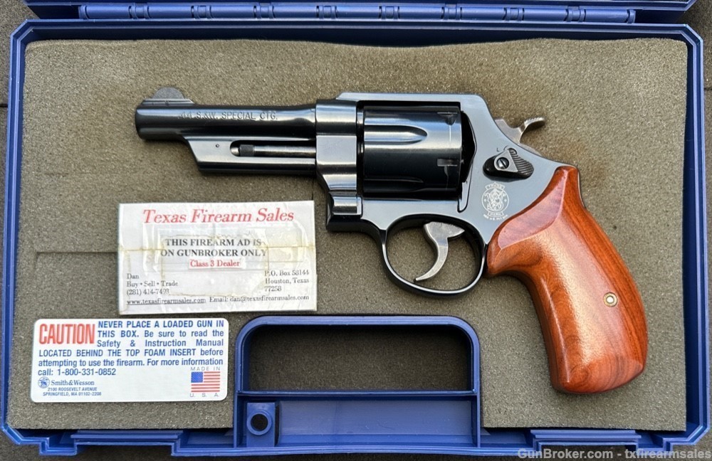 S&W 21-4 .Thunder Ranch 44 SPL, 4", with Original Box and Display Case-img-48