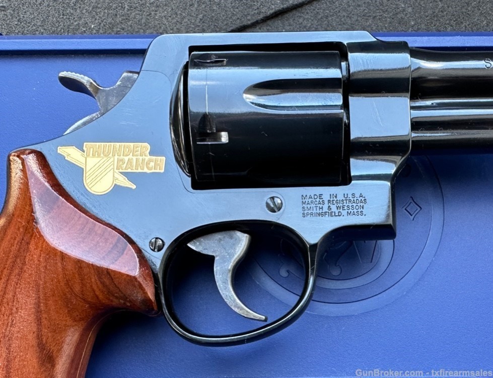 S&W 21-4 .Thunder Ranch 44 SPL, 4", with Original Box and Display Case-img-5