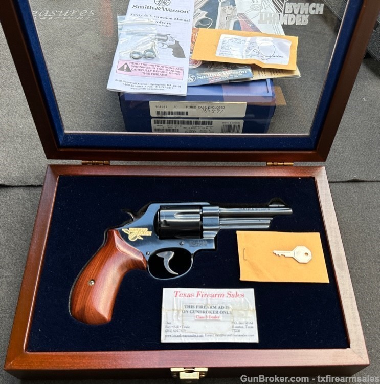 S&W 21-4 .Thunder Ranch 44 SPL, 4", with Original Box and Display Case-img-52