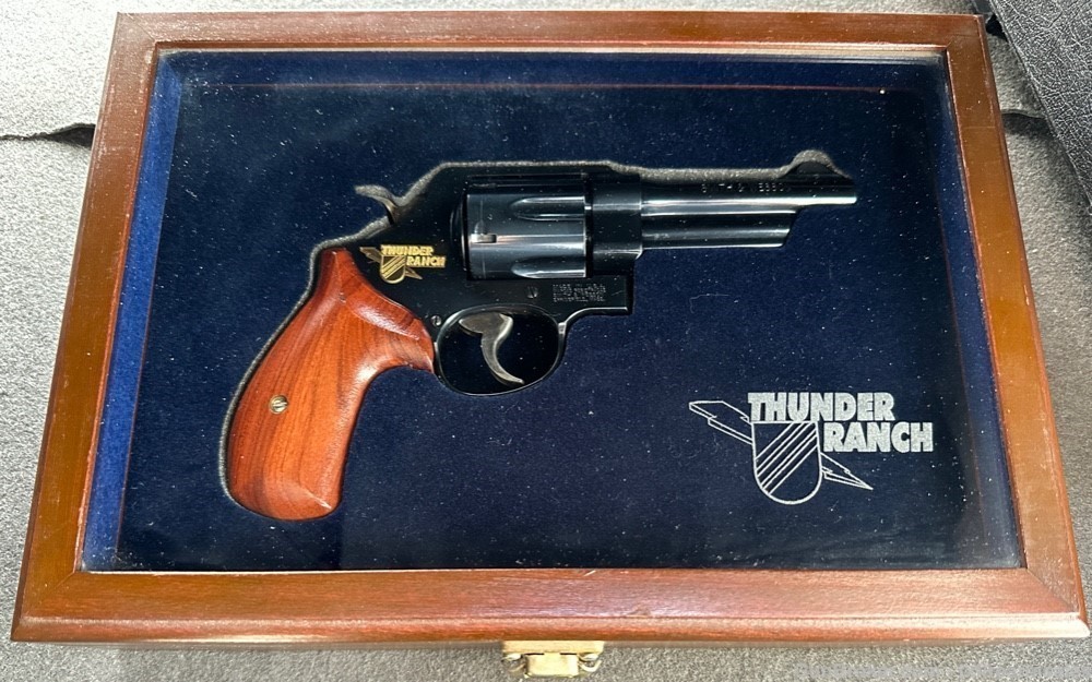 S&W 21-4 .Thunder Ranch 44 SPL, 4", with Original Box and Display Case-img-50