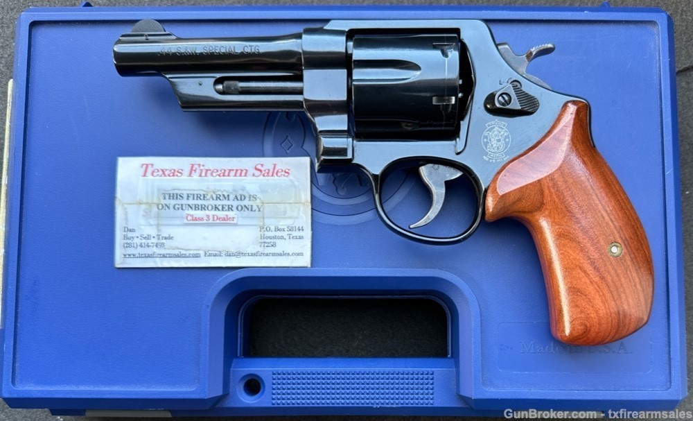 S&W 21-4 .Thunder Ranch 44 SPL, 4", with Original Box and Display Case-img-11