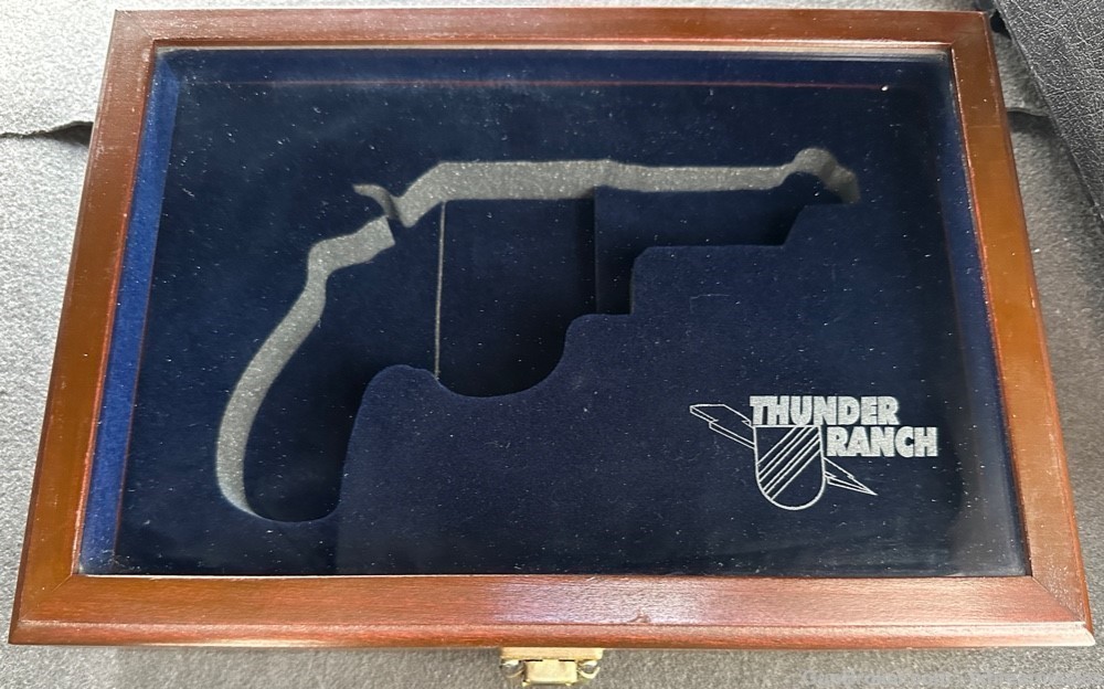 S&W 21-4 .Thunder Ranch 44 SPL, 4", with Original Box and Display Case-img-49