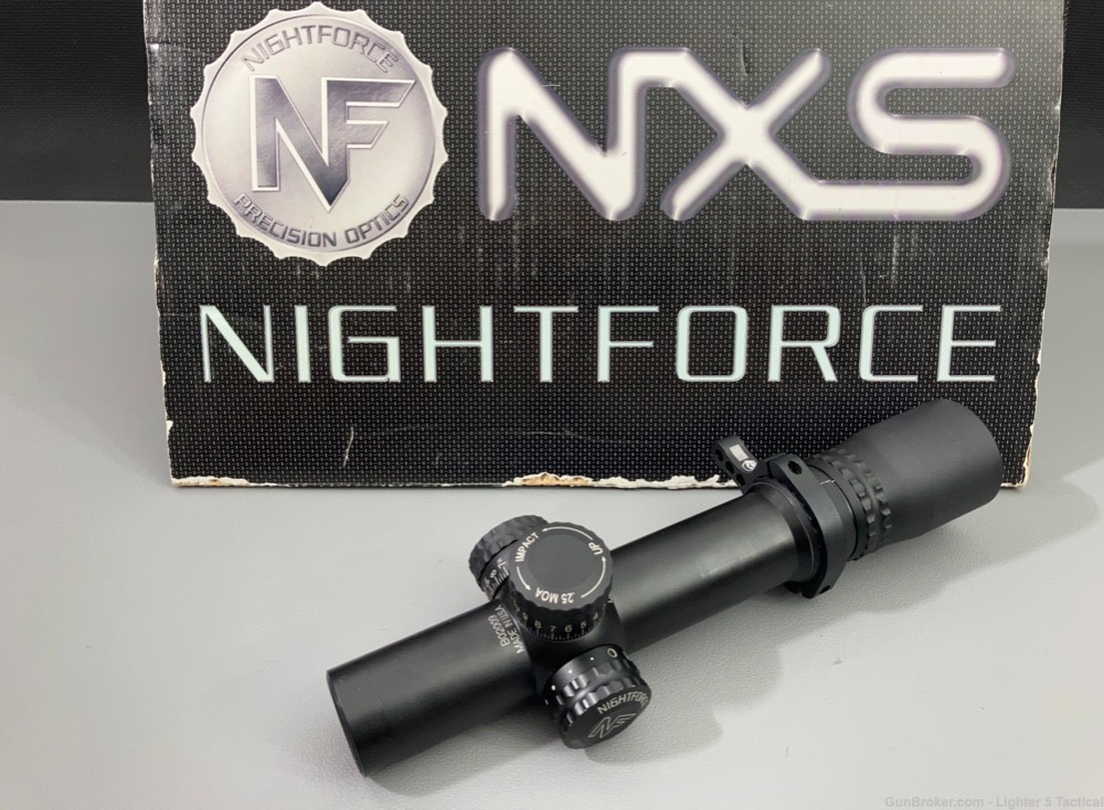 Nightforce NXS, 1-4x24, Target Turrets, 1/4MOA, 30mm tube, FC-3G Reticle-img-5