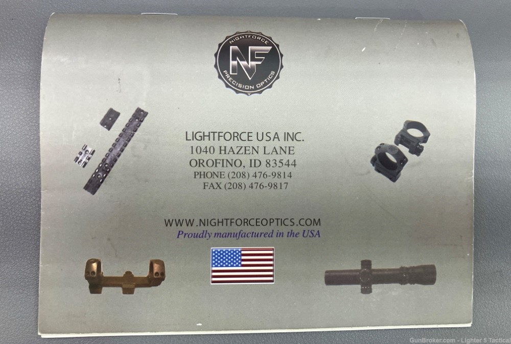 Nightforce NXS, 1-4x24, Target Turrets, 1/4MOA, 30mm tube, FC-3G Reticle-img-15