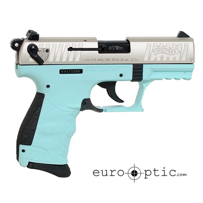 Walther P22 .22LR CA Angel Blue Pistol 5120362-img-1