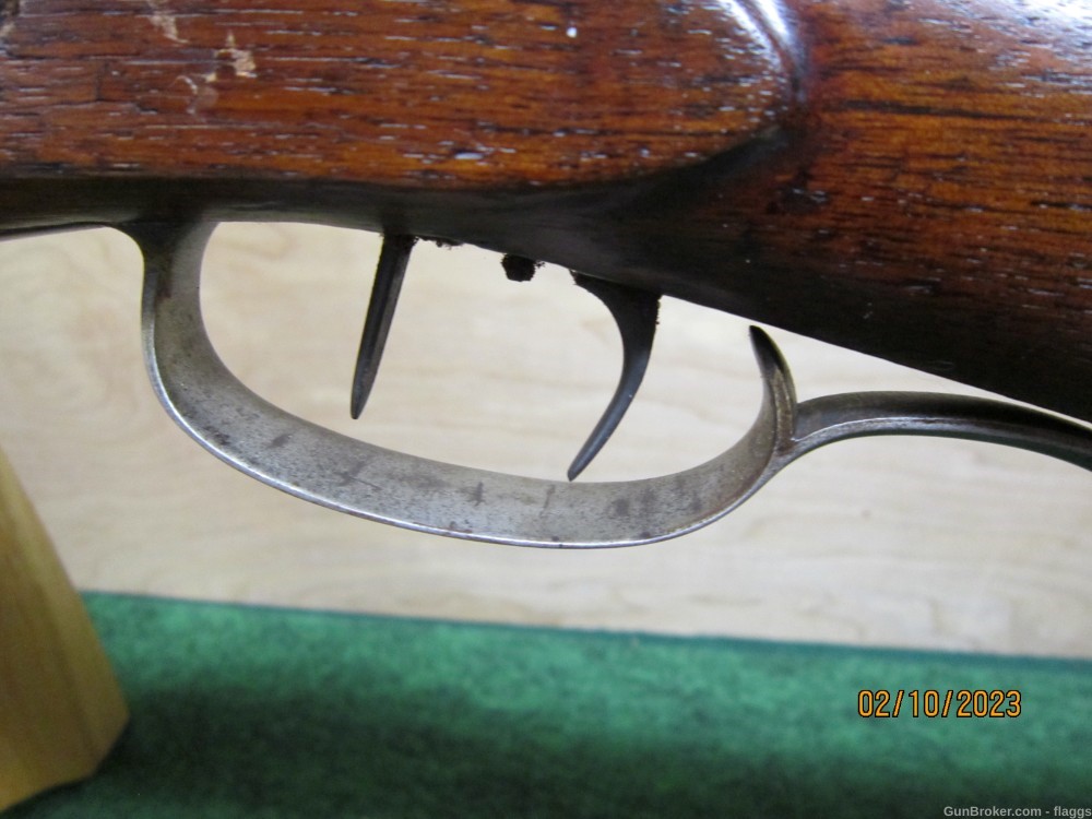 PERCUSSION HAWKEN STYLE ORIGINAL TRAIL OF TEARS TREATY RIFLE  BY  J. HENRY-img-15