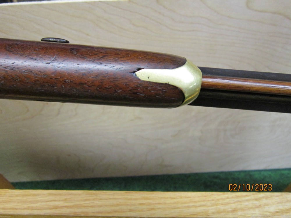 PERCUSSION HAWKEN STYLE ORIGINAL TRAIL OF TEARS TREATY RIFLE  BY  J. HENRY-img-9