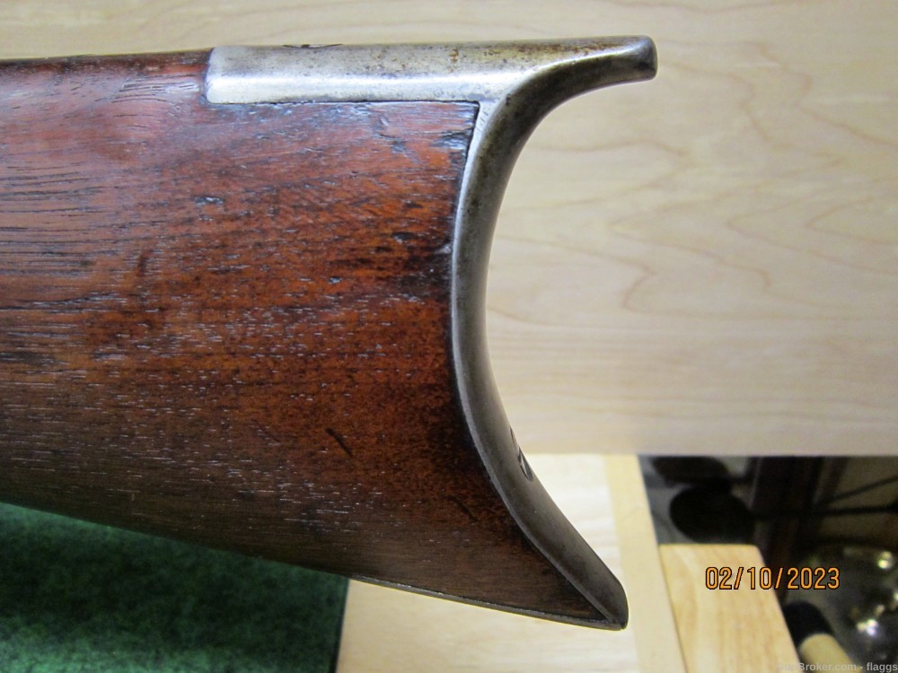 PERCUSSION HAWKEN STYLE ORIGINAL TRAIL OF TEARS TREATY RIFLE  BY  J. HENRY-img-14