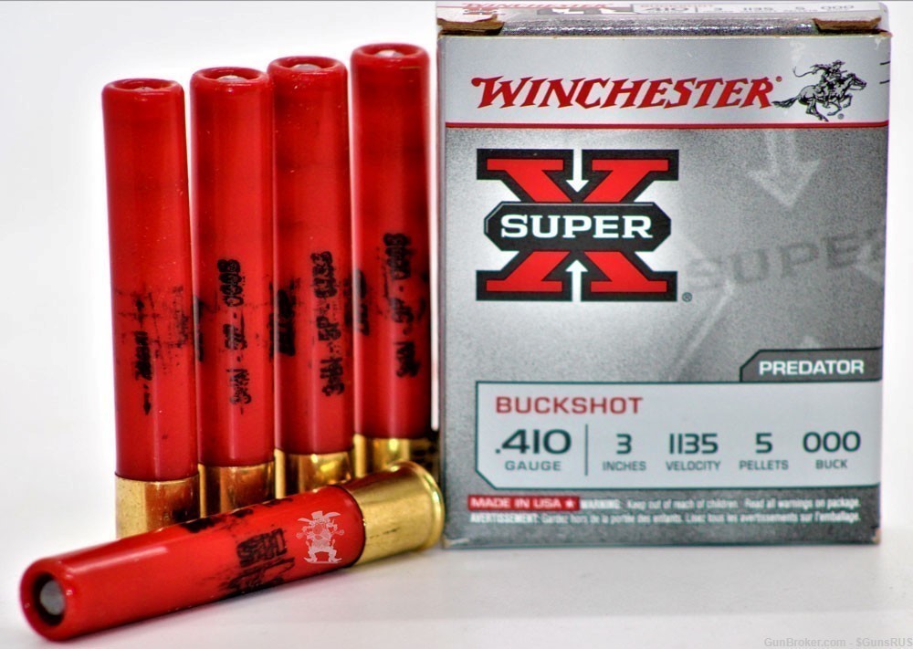 410+45LC COMBO Winchester 3 In 410 Predator + Rem HTP 230gr HTP JHP 45 LC-img-1