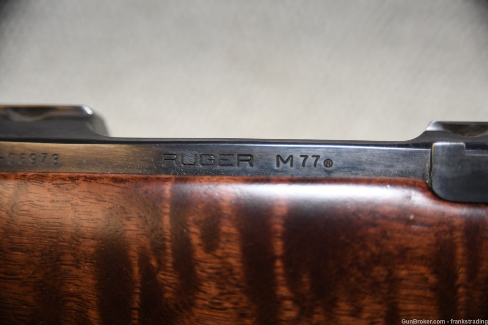 Ruger Model 77 rifle 338 Magnum 25 inch BBL with GREAT Wood.  1990's-img-7