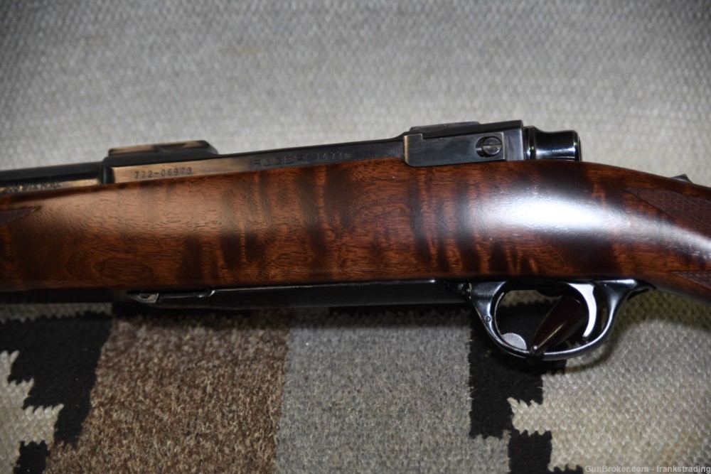Ruger Model 77 rifle 338 Magnum 25 inch BBL with GREAT Wood.  1990's-img-3