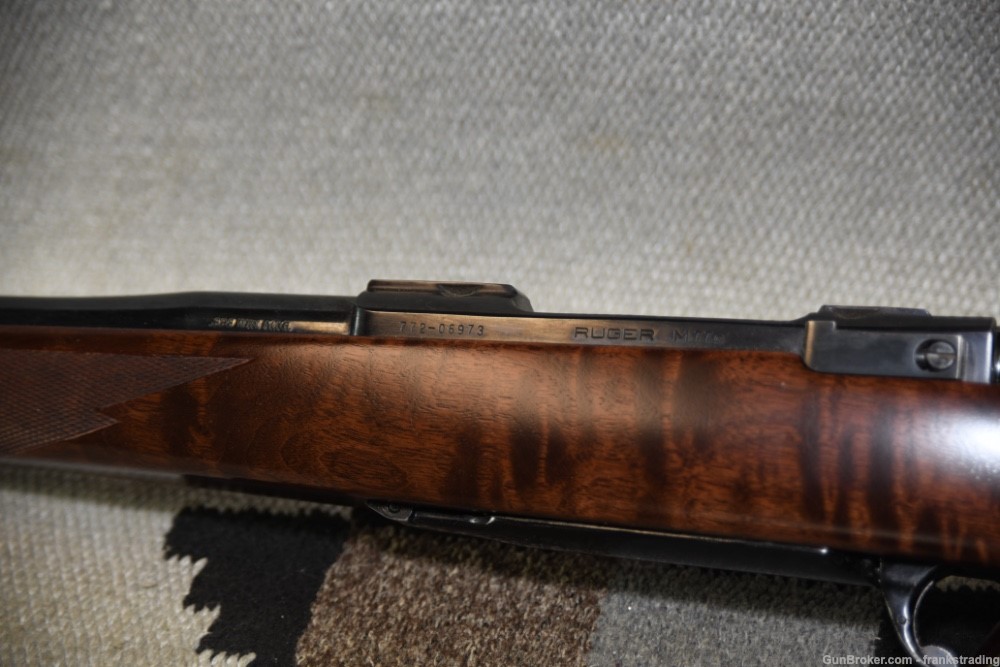 Ruger Model 77 rifle 338 Magnum 25 inch BBL with GREAT Wood.  1990's-img-4