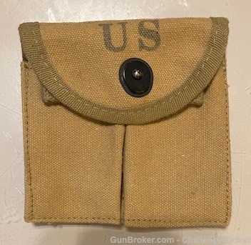 M1 Carbine Ammo Pouch Marked G&R CO. 1943. WWII-img-0