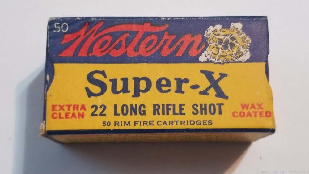 Vintage Western Super-X 22 Long Rifle Shot -img-0
