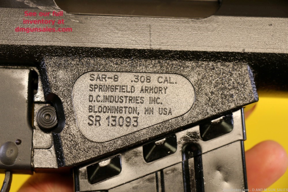 SPRINGFIELD ARMORY SAR-8 .308 WIN / HK91 93 -img-1