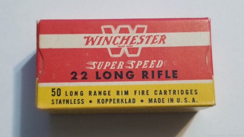 Vintage Winchester Super-Speed 22 Long Rifle -img-0